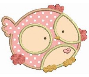 Stickmuster - Eulchen